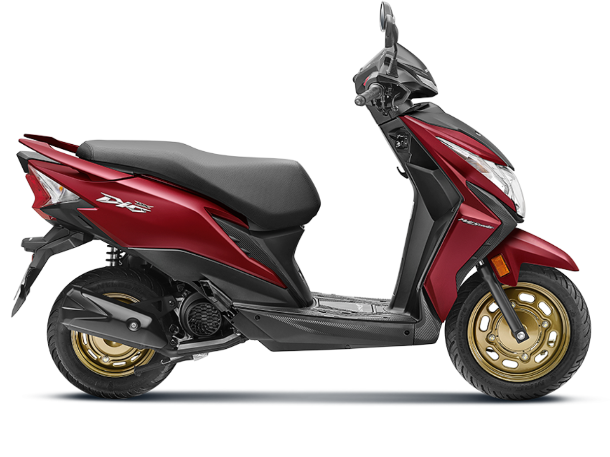 Sri Honda - Dio Bs6 side angle